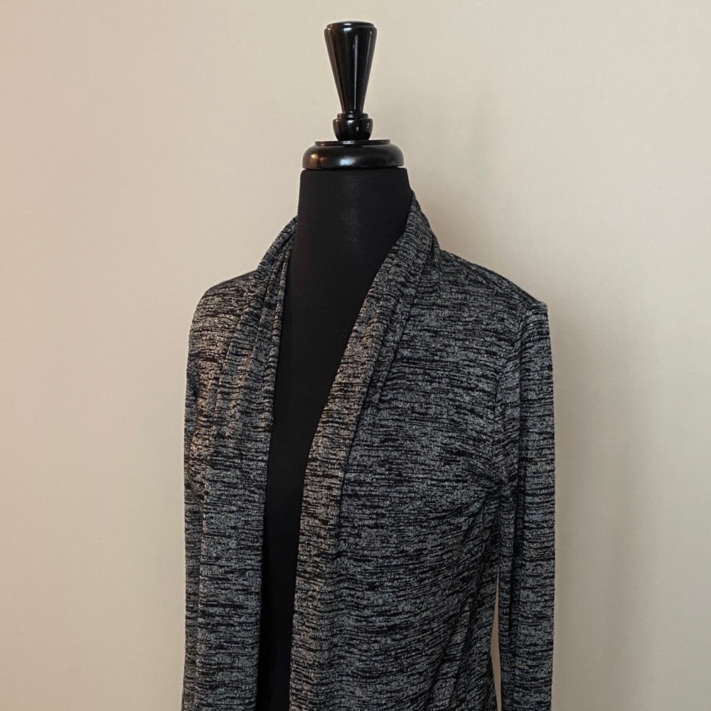 White House Black Market Marled Long Duster